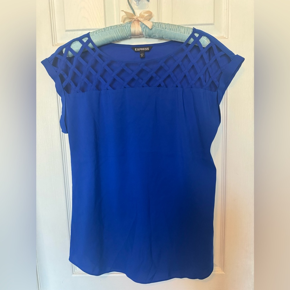 Express Sleeveless Cutout detail blouse